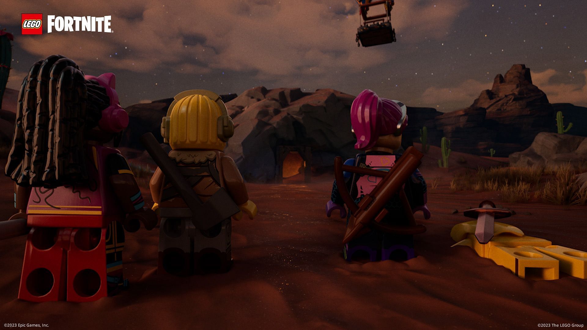 Explore the world to find a desert biome (Image Epic Games)